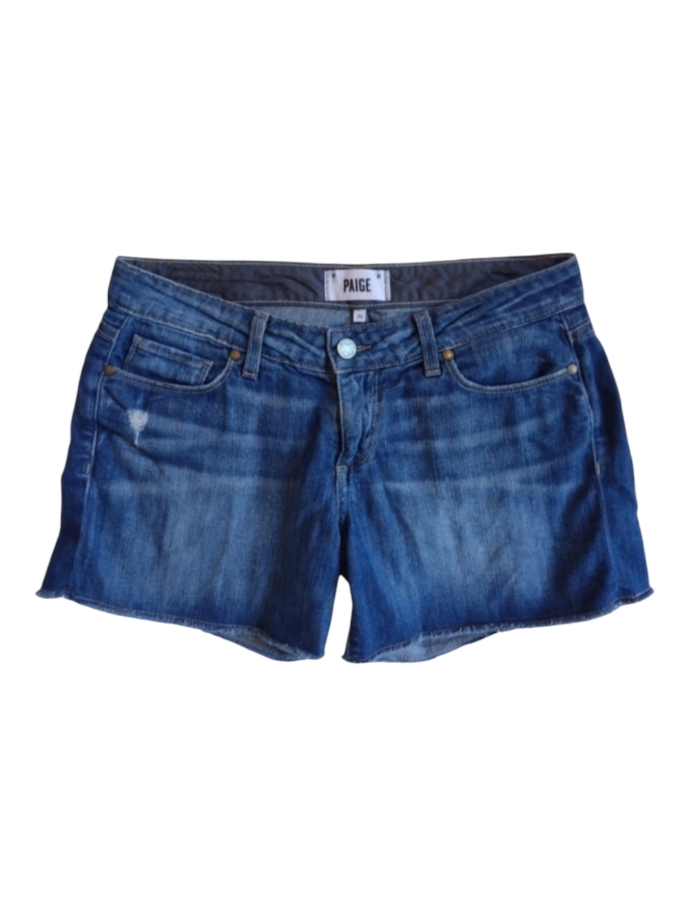 PAIGE Denim Shorts JIMMY JIMMY Size 25 Designer